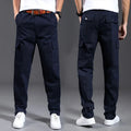 China Bangladesh Factory Price OEM Customized Logo Embroidery Double Layer Wear Resistant Workwear Men Work Pants MegaBDM