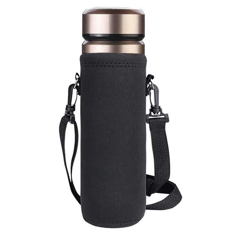 Customize Made Water Bottle Bag with Adjustable Shoulder Strap Neoprene Bag