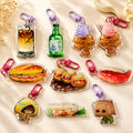 Cheap Price Hot Sale Double Boards Acrylic Charms High Clear Double Sides Printing Acrylic Keychains MegaBDM