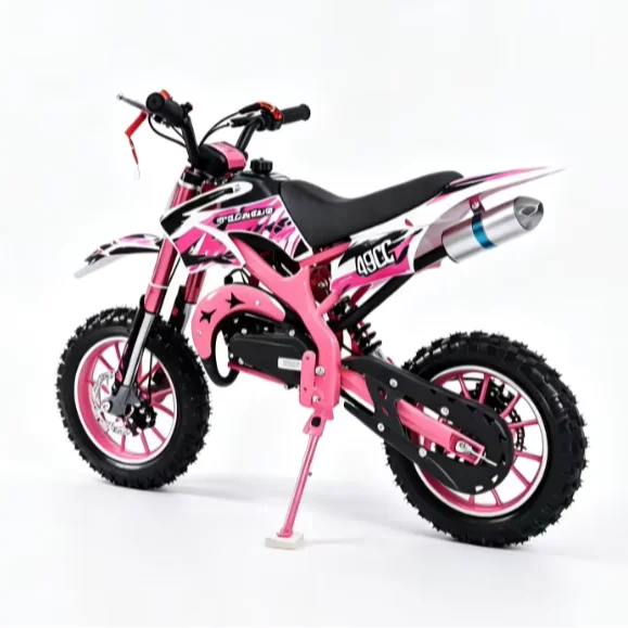 2 Stroke Bike Factory Direct 49cc Mini Dirt Bike for Sale Gasoline Powered Off-road Motorcycle Durable Kids Dirt Bike MegaBDM