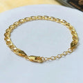GP US 5..0mm Mariner Chain Link Bracelets Permanent Jewelry Chains 1/20 14K Gold Filled Thick Bracelets & Bangles Wholesale