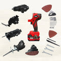 WOSAI 2023 NEW 18PCS Professional Hot Selling Impact Drill Jig Saw and Angle Grinder Power Electrical Tool Sets for Garden