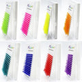 16-Colored Colored Natual Curred 8-15mm Pre-made Individual DIY Lashes Extention Material for Makeup Party Stage MegaBDM