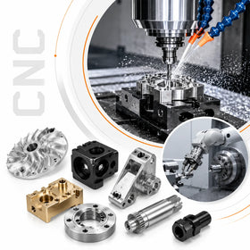 CNC Machining Service Low MOQ Custom Precision Metal Parts OEM Stainless Steel Aluminum Brass Titanium CNC Manufacturer