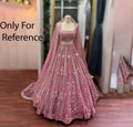New Trending Indian Designer 4 Meter Flared Premium Net Lehenga Choli Dress with Sequins Work Canvas Layers Wedding Partywear MegaBDM