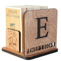 Personalized Foldable Wood Book Stand Christmas Gift for Mom Grandma or Bookcase Organiser for Living Room Use