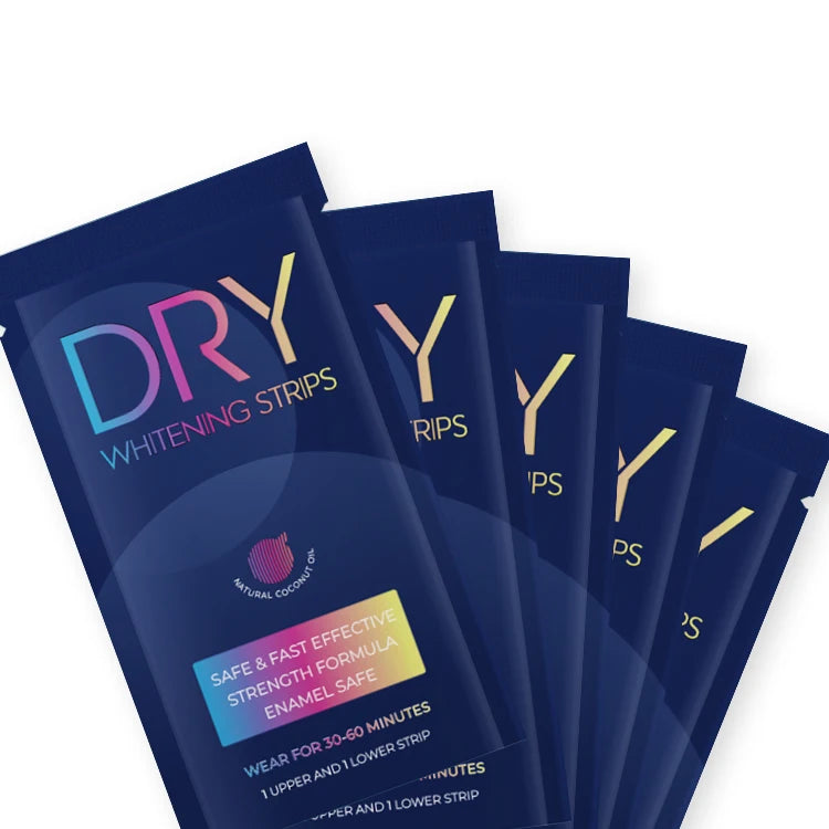 2024 Best Seller All Natural Advanced at Home Teeth Whitening Strips with Private Sign