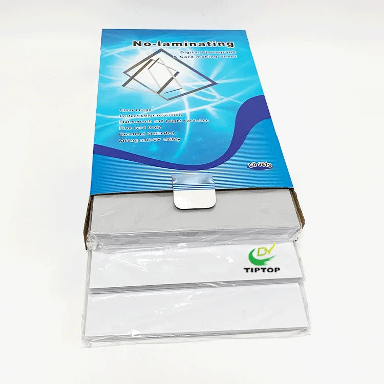 Tiptop 150+460+150mic A4 Size Inkjet Printing PVC ID Card Non-laminated Printable Inkjet Dragon Sheets MegaBDM