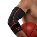 JINGBA Factory Sale Nylon Sports Elbow Sleeve Arm Protection Tennis Elbow Support Compression Arm Supporter for Bodybuilding Gym