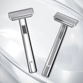 Metal Handle Single Blade Razor for Men Shaving Eco Razor for Beard Care