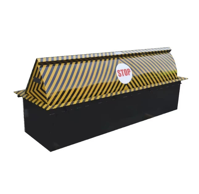 Traffic Roadblock Yellow Road Barricade Hydraulic Retractable Automatic Road Blocker Without Spike MegaBDM