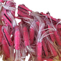 UV Luminous Midwater Double Layer Squid Bait Glow Inner PVC Soft Squid Lure for Saltwater Fish Sea Boat Fishing