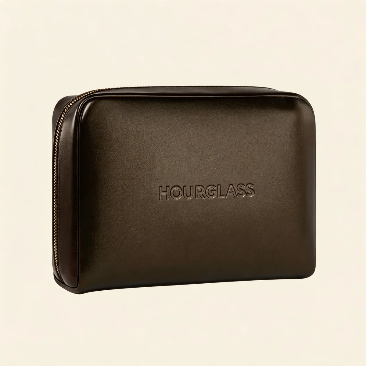 Luxe Vegan Leather Bag Sophisticated Carry All Upholds Essentials Makeup Portable for On-the-go Bag MegaBDM