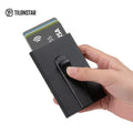 TILONSTAR TWM108b Hot Sales Aluminum Wallets Card Case Credit Card Holder Rfid Pop up Wallet