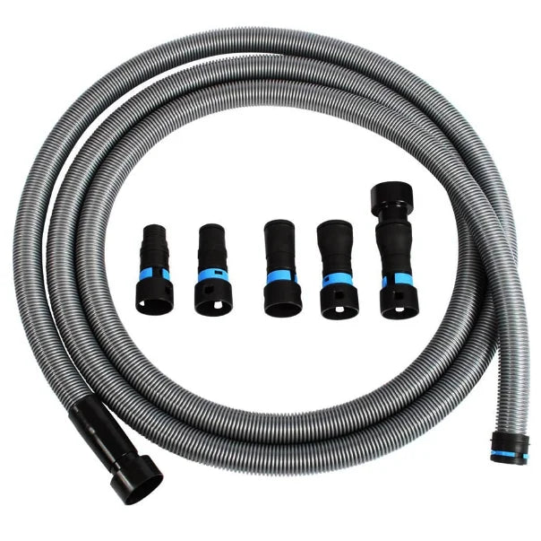 Dust Collection Hose Adapters Kit Vacuum Hose System  Expanded Adapter Set Fits Most Woodworking Power Tools and Sanders