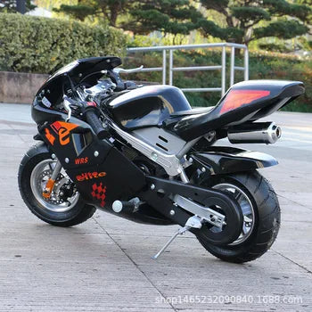 Mini Sports Motorcycle – Gasoline Powered Racing Bike with Electric Starter