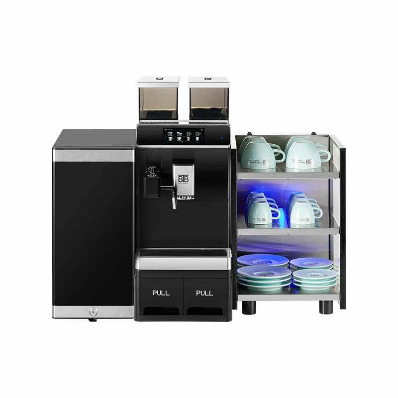 BTB-101+3 Factory Professional Commercial Fully Automatic Coffee Machine Cappuccino Italian Espresso Coffee Machine