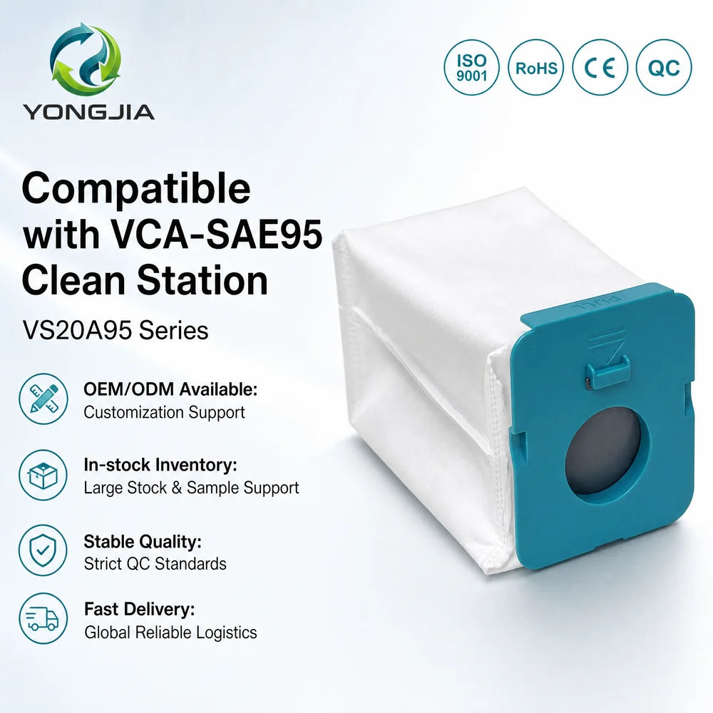 Replacement for Sam-sungs Vacuum Bags Type Efficiency Vacuum Cleaner Compatible with Sam-sungs VCA-ADB95A Vacuum Cleaner Bags MegaBDM