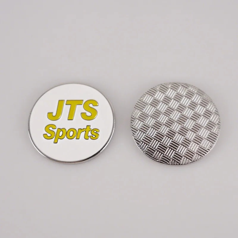 Metal Magnets Golf Ball Marker for Gifts with Low MOQ Customizable Iron Golf Ball Markers