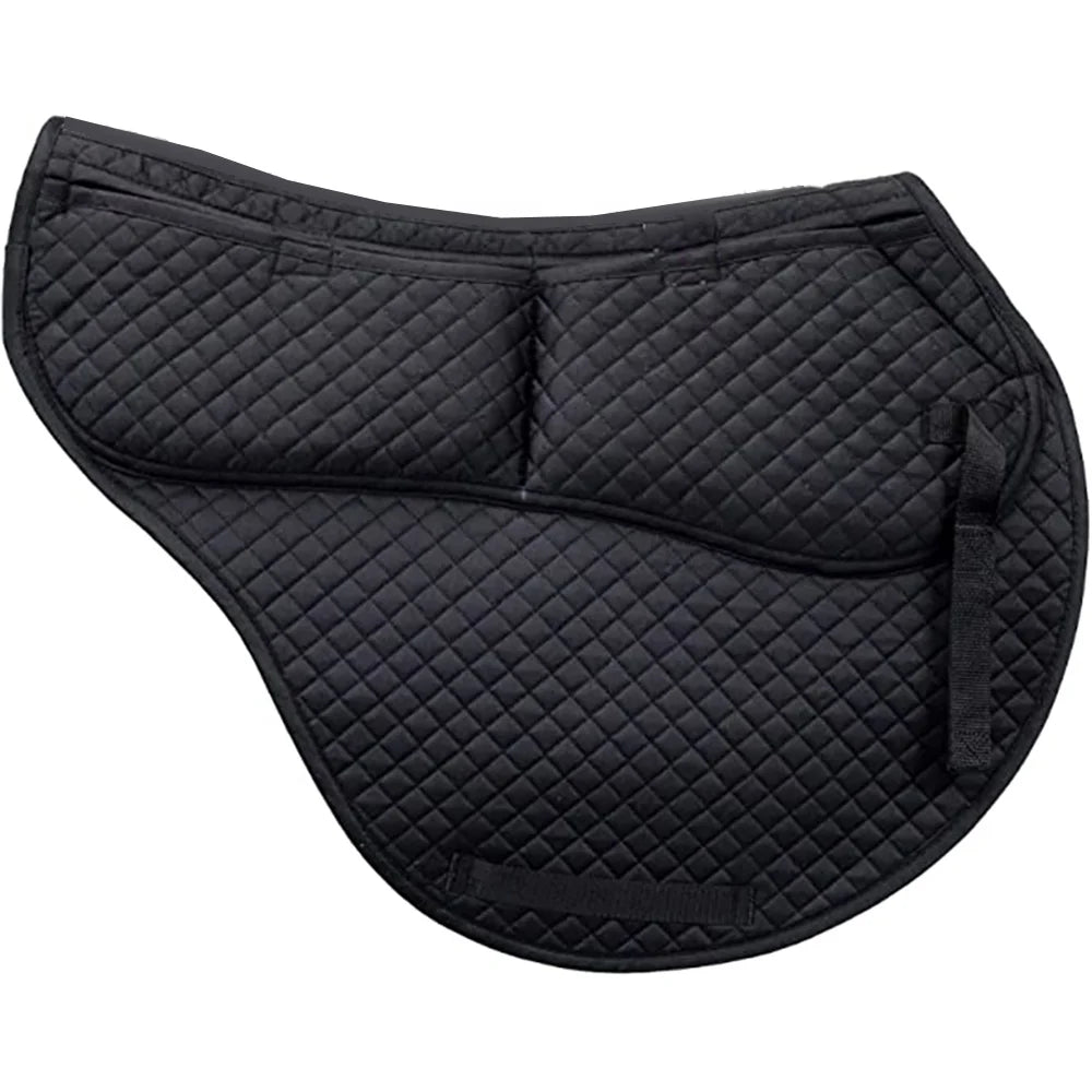 OEM Custom Wholesale Price Horse Equipment Custom Contoured 100% Cotton Western Horse Saddle Pad for Riding & Competition