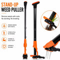 Stand Up Weed Puller Tool Long Handle Weed Remover for Lawn Yard Garden Root Removal Gardening Tool MegaBDM