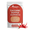 OEM/ODM Cayenne Pepper Gummies for Leg Heart and Blood Health with Vitamin E D3+K2 and Extracts of Grape Seed