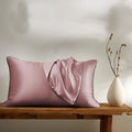 High-end Solid Color Home Textile OEM/ODM Pink 22mm Silk Envelope Pillowcase Cooling Bedding Supplier MegaBDM