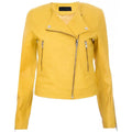 High quality Plus Size Leather Jacket Ladies Genuine Leather Motorcycle Winter Black Pure leather jacket for Female Street Style