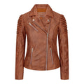 2025 New Style Women's Leather Jacket Best Arrival Women Fashion Leather Jackets for Winter Clothing Full Sleeve Leather Jackets
