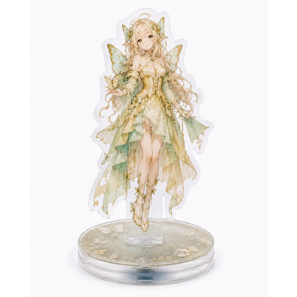 Rotating Acrylic Display Stand Custom Anime Rotating Acrylic Stand Transparent Custom Acrylic Vertical Display Stand MegaBDM