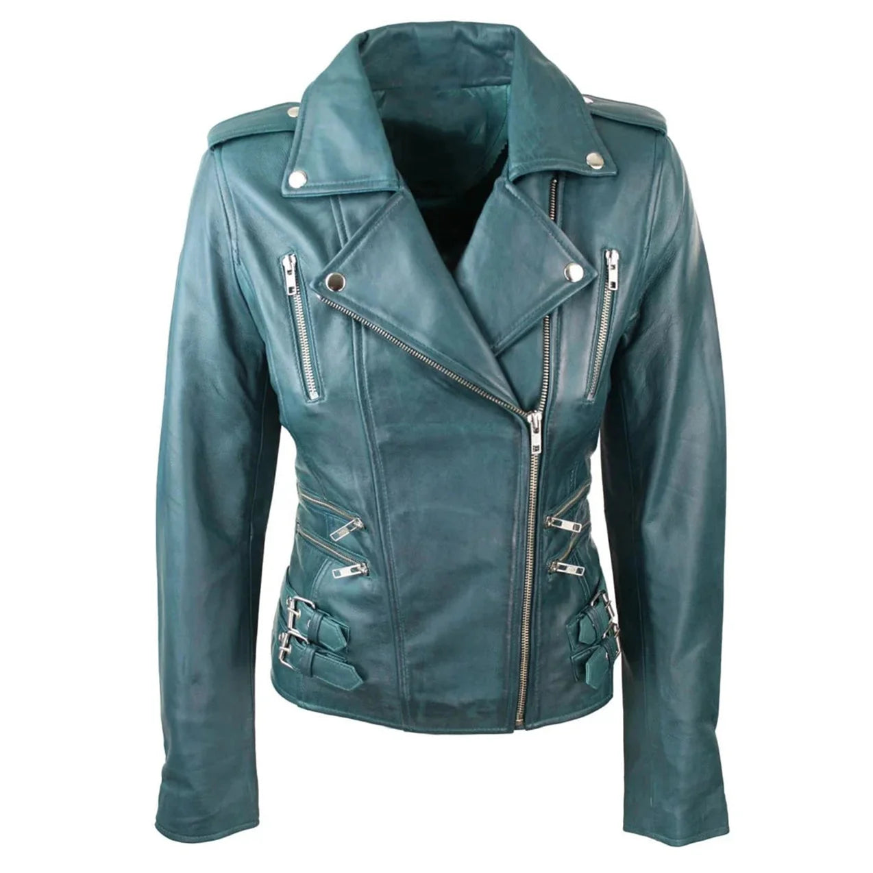 Wholesale Autumn 2026  New Design Women Leather Jacket High Quality Ladies Women Leather Jacket For Sale