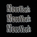 China Manufacturer Wholesale Custom Blinged Out Rhinestone Patch With Adhesive Hot Melt Rhinestone Applique
