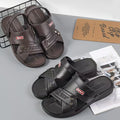 Men's PVC Comfort Slippers New Design Casual Summer Beach Shoes Breathable and Popular Fashion Trend