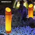Factory New Environmental protection Resin Ip65 Waterproof Park Luminous Bamboo Decoration Led Courtyard Landscape Lighting