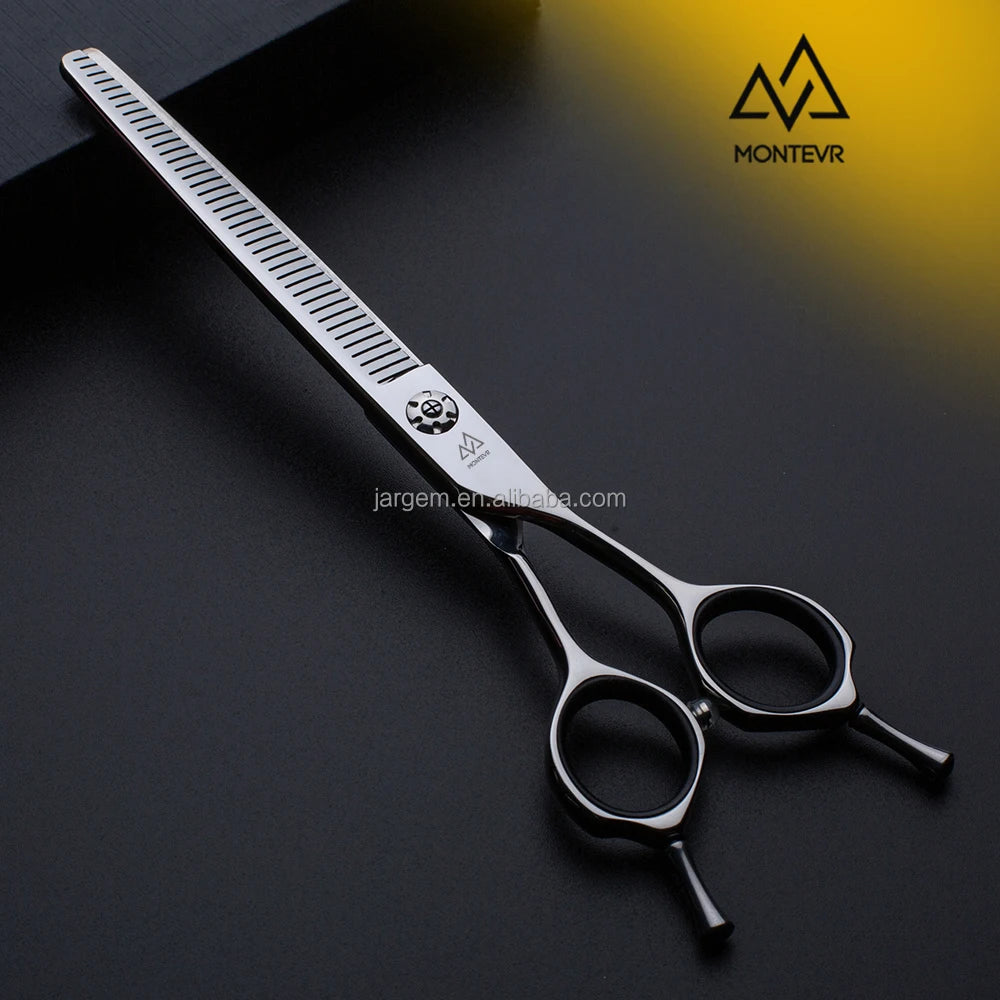 Fluffy Pet Grooming Scissors 7 Inch Dog Pet Grooming Tools Products Shears for Groomer MegaBDM