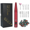 Professional Nail Polishing Machine Tool E File Strong 35000RPM Portable Electric Acrylic Nail Drill Machine