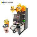 Factory Direct High-Speed Automatic White/Black Beverage Sealer Machine Plastic Water/Cup Paper Cup Sealing Hotel Restaurant