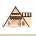 Best-Selling Eco-Friendly Solid Wood Villa-Style Large Hamster Hide