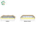 Galvanized 50mm PIR Insulated Sandwich Wall Panel Steel Material Made in Poland