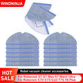 Washable Reusable Mop Cloths For Roborock T7S T8 Plus S7 S7Max S7MaxV Ultra S70 S75 G10 Robot Vacuum Accessories Mop Rags Parts