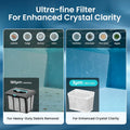 3 µm Ultra-fine Filter & 180 µm Filter Basket For Aiper Scuba S1, Scuba S1 2025 Robotic Pool Cleaner, filter basket Cloth, frame
