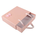 Hot Sale Drawer Type Storage Cardboard Box High Quality Luxury Jewelry Ribbon Bow Gift Box With Handle