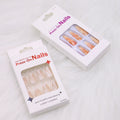 Wholesale Packaging Box for Artificial Nails Professional Press on Nails Box Package With Window