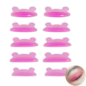 Wholesale Soft Gel Lash Lifting Pads for Eyelash Perm 5 Pair Glueless Lash Lift shields Salon Reusable Self Sticky Lash Lift Pad