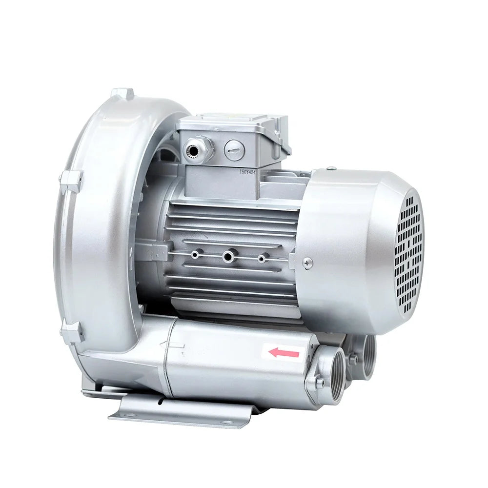 1.1Kw 3 Phase Electric Power Industrial Use High-Pressure Airflow Vortex Pump Side Channel Blower Ring Blowers
