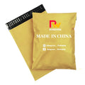 Custom Factory 10 X 13CM Package Thank You Recyclable Pink Black Clothing Package Shipping Bag Poly Mailer With LOGO Mailing Bag