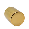 High-Gloss Gold/Silver Coated Glass Bottle UV-Protective Gold Coated Glass Vial for Flower Packaging