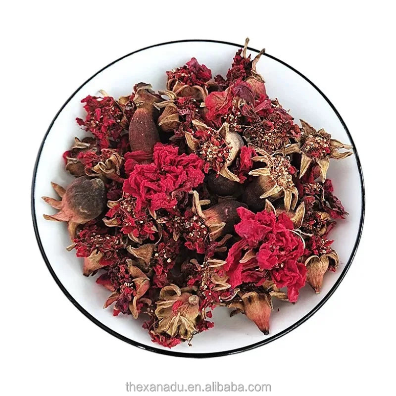 Pomegranate Flowers Botanical Raw Air Dried Floral Herb Antioxidant Natural Tisane Medicinal/Extract/Skin Care Use OEM Accept