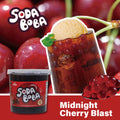 2026 Leamaxx Midnight Cherry Sweet Seaweed Extract Bursting Boba Juice Ball Plastic Bottle 18 Months Shelf Life for Bubble Tea MegaBDM