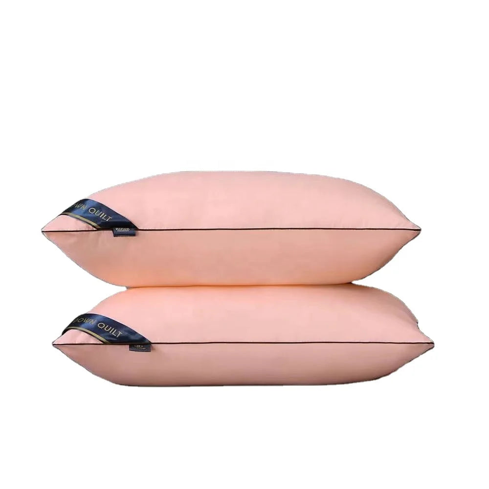 Healthy Sleep Microfiber Polyester Pillow Insert Hilton Pillow for Healthy Sleeping